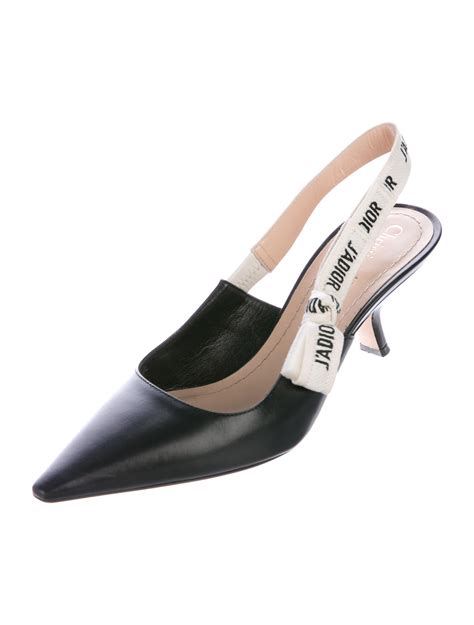 j'adior shoes pumps slingback light brown new|j'adior shoes black and white.